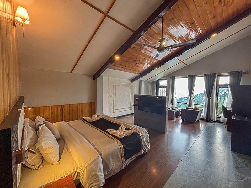 Premier Attic Mountain View Room